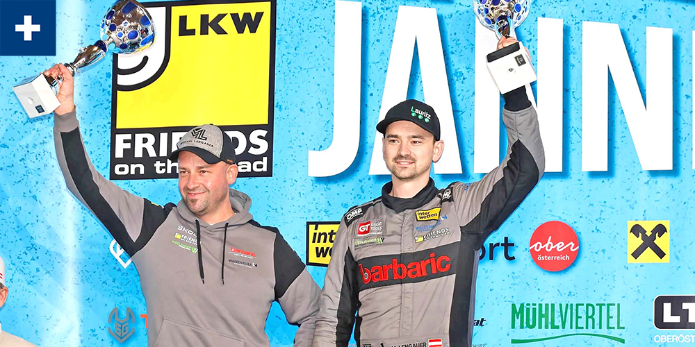 January Rally: Lengauer and Rausch reach podium - | despite tire damage ...