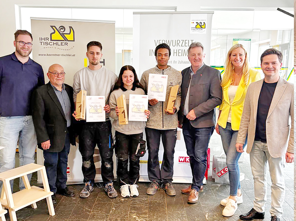 The Lavanttal carpentry apprentices once again showed what they are made ...