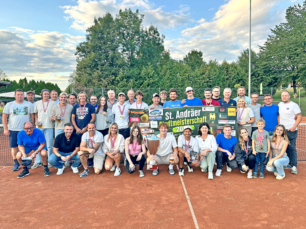 St. Andrä Tennis City Championship: Winners crowned