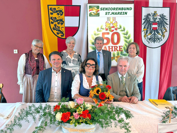 Seniorenbund-Ortsgruppe St. Marein feierte nun ihr 50-jähriges Bestehen
