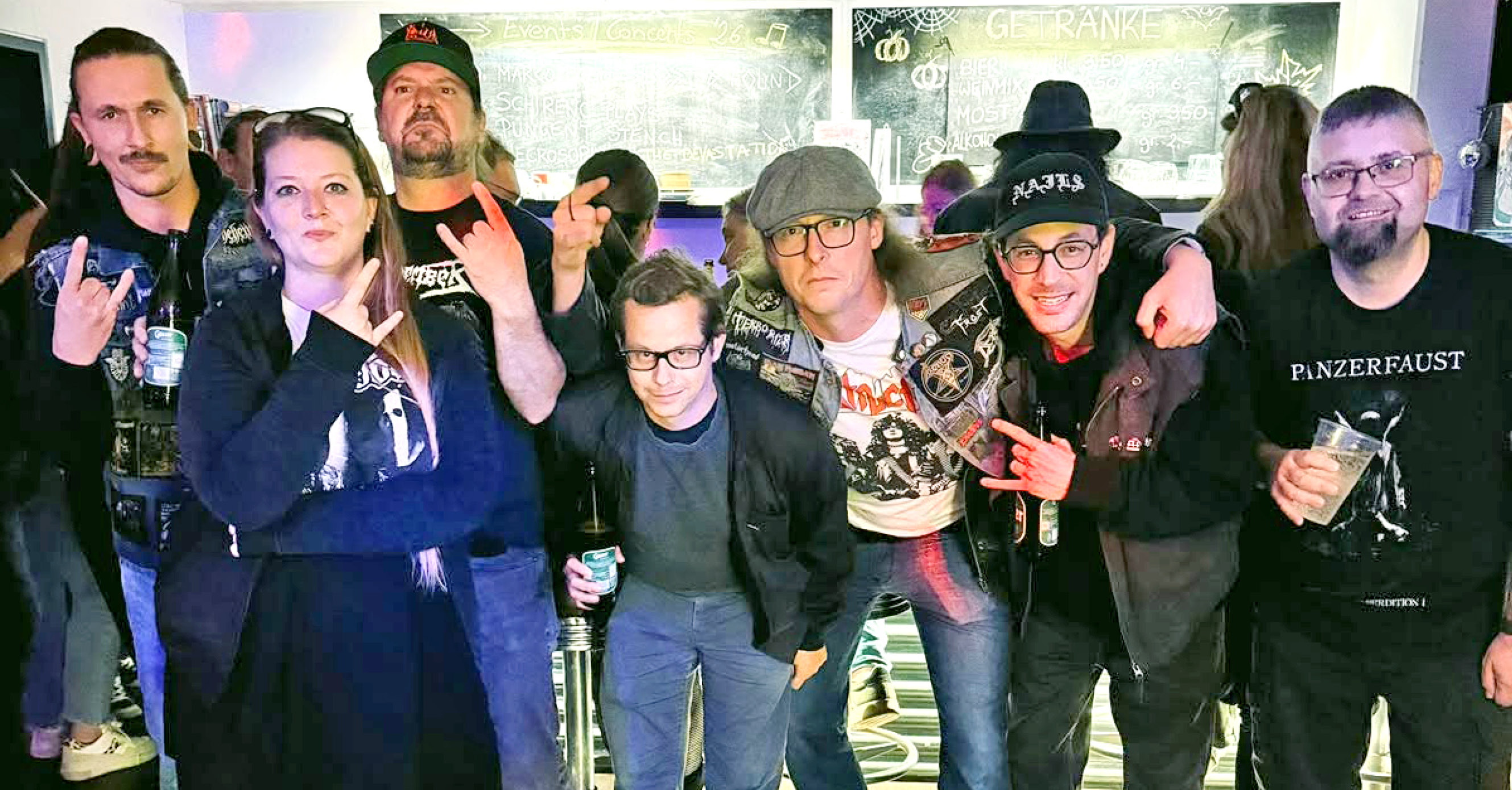 Der erste Metal-Stammtisch übertraf alle Erwartungen