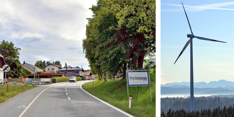 Preitenegg, Windpark