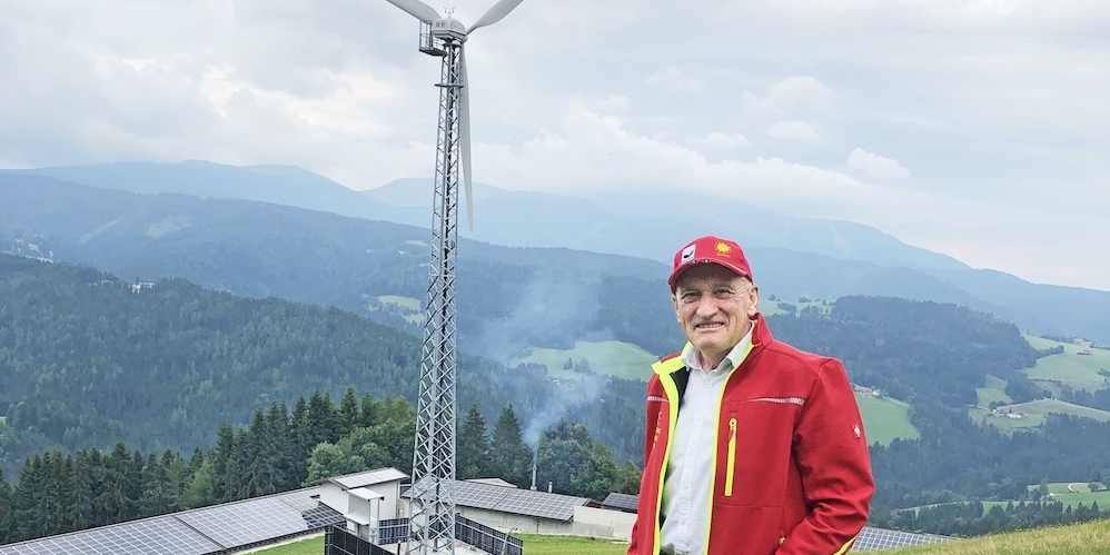 Bärofen builder Franz Dorner: