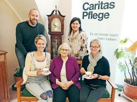 Team des Caritas Demenz Cafes im Haus Elisabeth